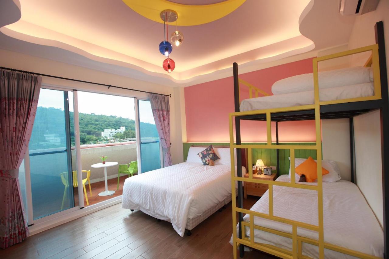 坡岸長堤民宿 Leveeside House Kota Hualien Bagian luar foto